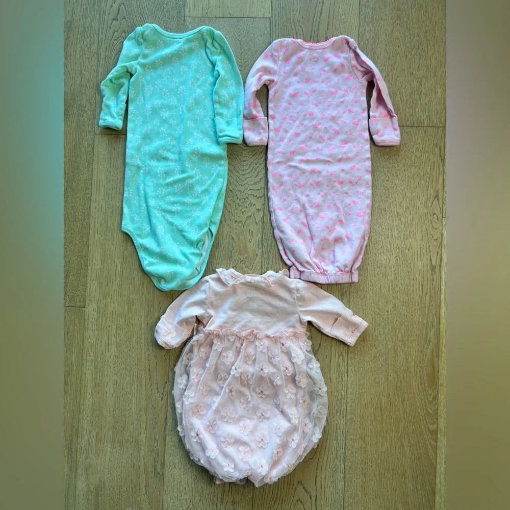 Simple Joy, Cloud Island and Stephan Baby Sleep Sack size 0-6 months